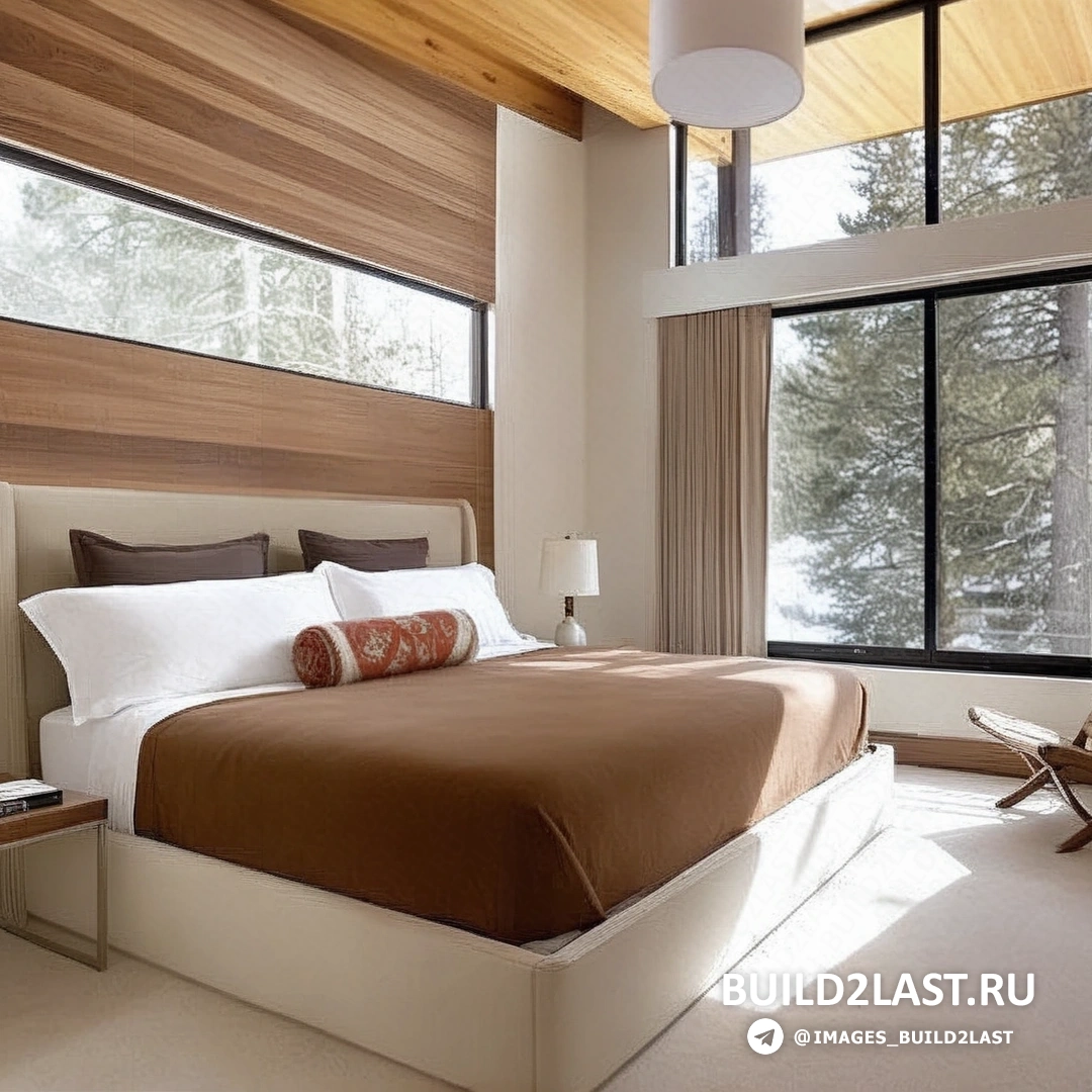 Детская комната с ярким интерьером и современными мебелями