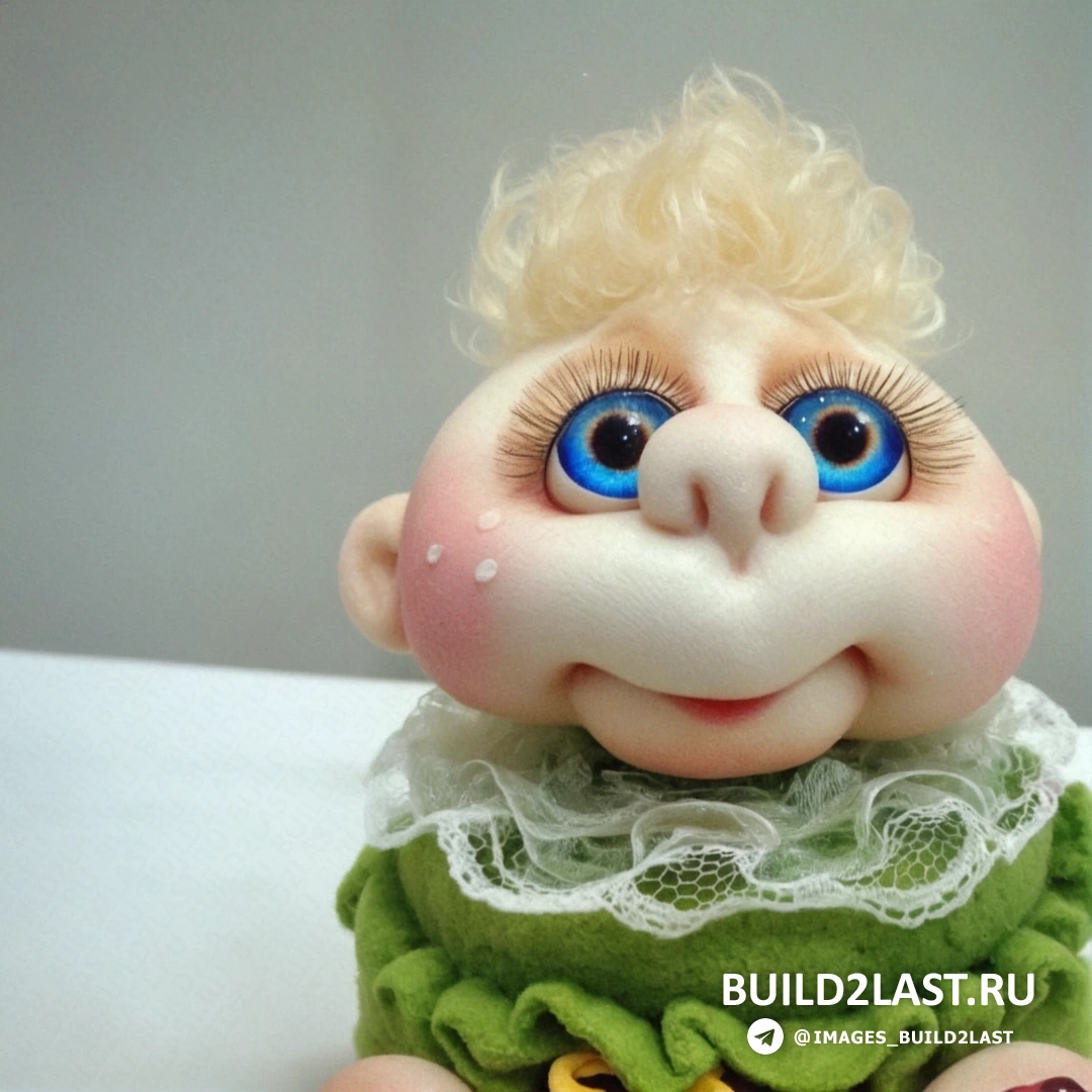 Этническая кукла, выполненная в хэнд-мэйд технике