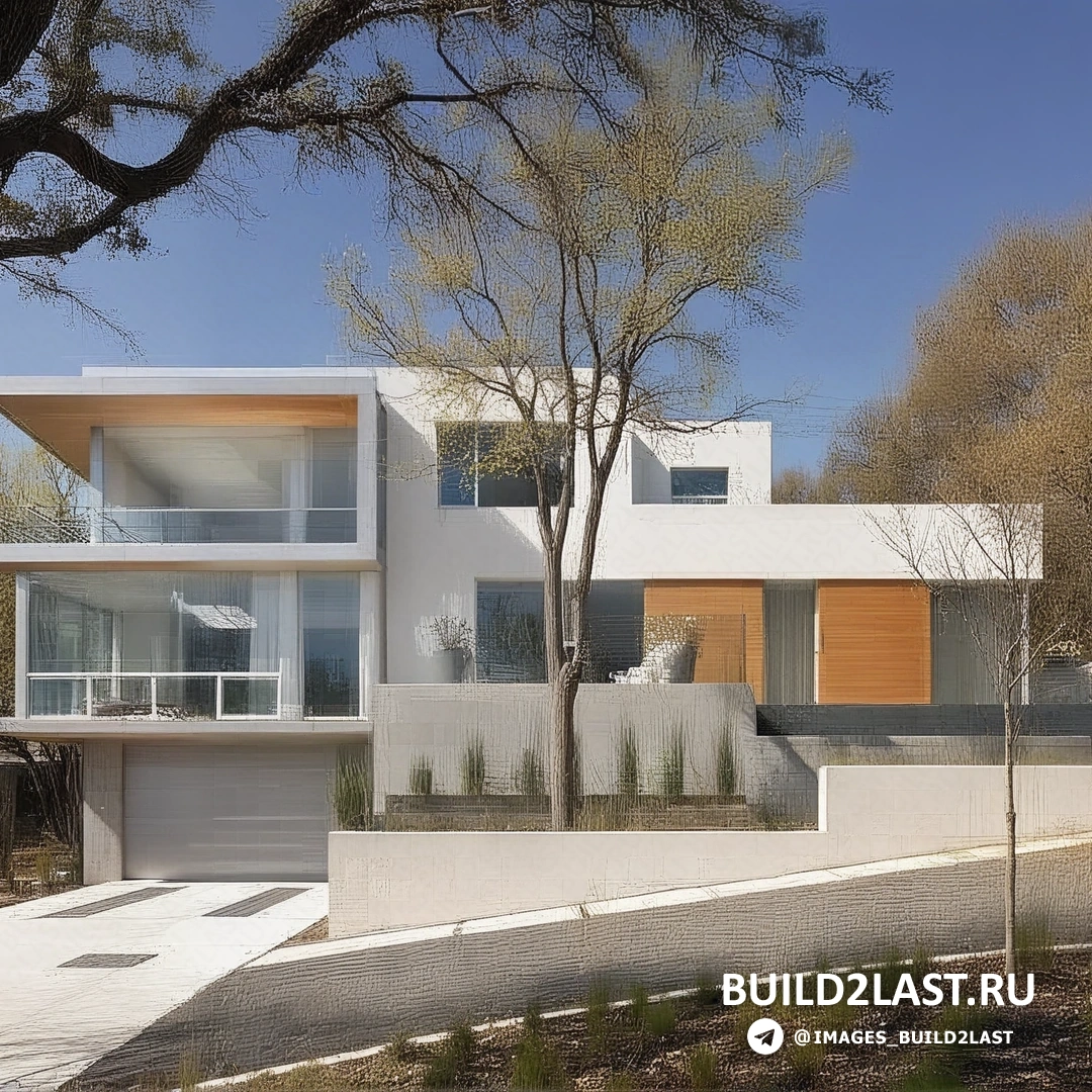 Городской дом в Техасе с кирпичной фасадной стеной и большими окнами