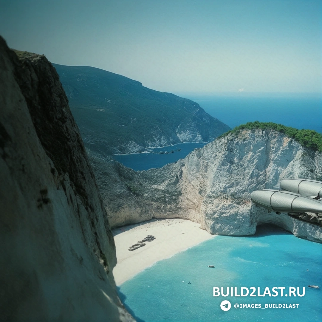 Концепт летающего дома Wolke 7, вид снаружи, на фоне облаков и голубого неба.