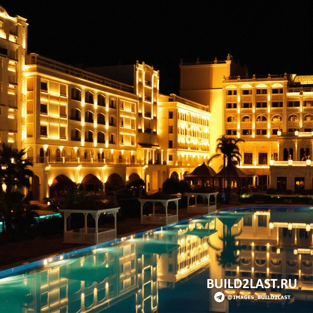 Пляж отеля с белоснежным песком и шезлонгами для отдыха