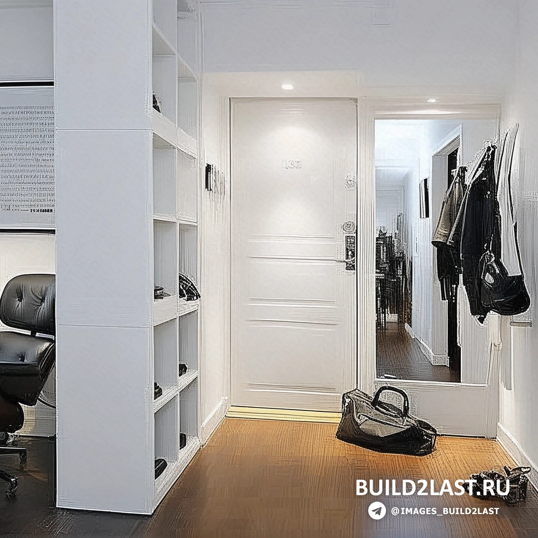 Рабочий уголок в квартире с эргономичной мебелью и встроенными техническими решениями для удобства работы дома