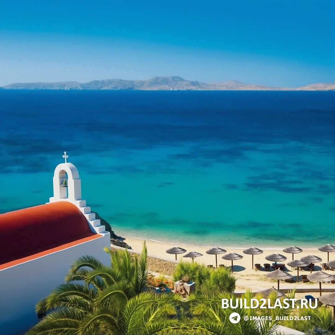 Санторини, Греция, с белыми зданиями и живописным побережьем в октябре и мае