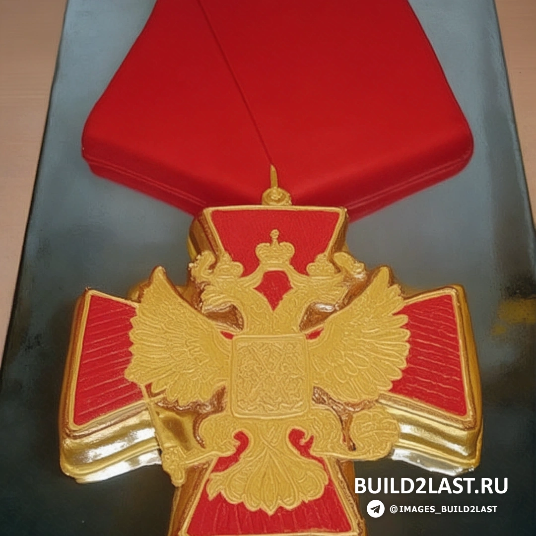 Торт в голубых, белых и желтых тонах с анималистичным рисунком, хэнд-мэйд