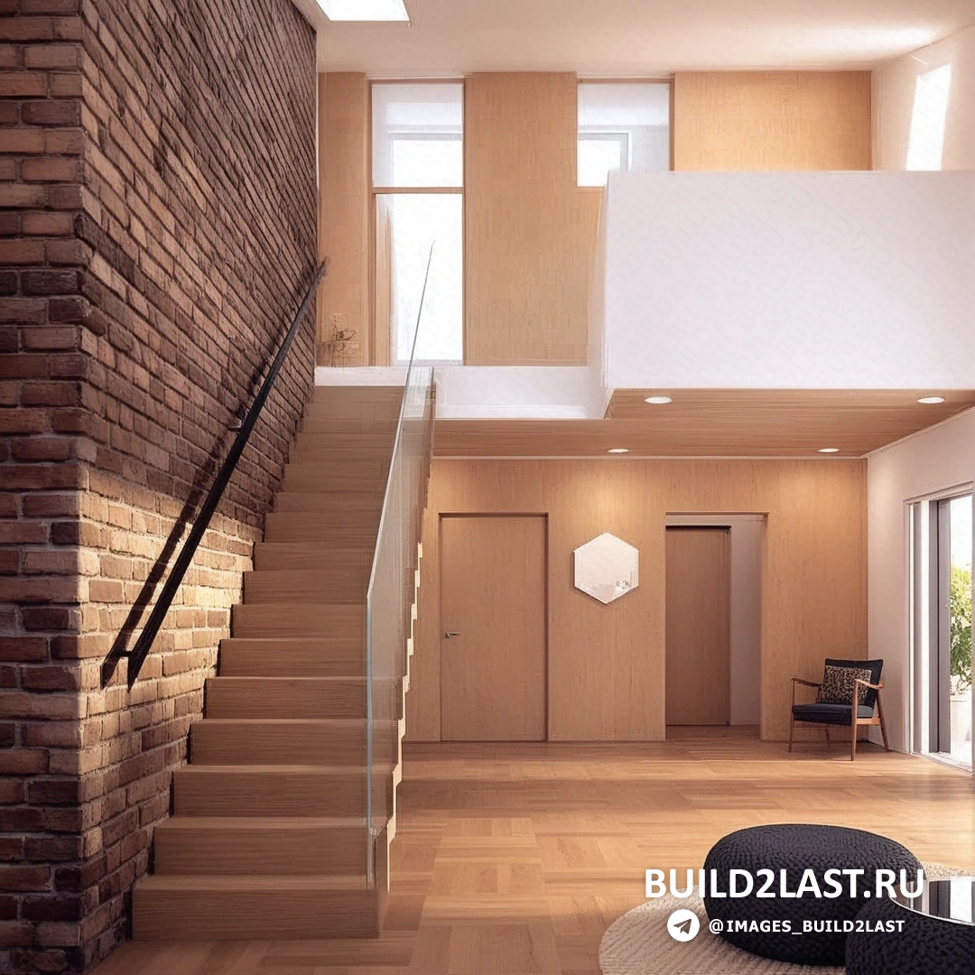 Вид на внутреннее пространство Экспериментального дома ZEB Pilot House с окнами на открытое пространство